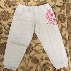 Pink Victoria’s Secret Sweat Pants